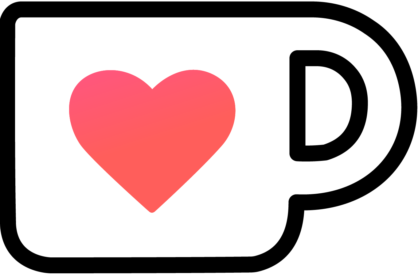 icone with ko-fi image, also work as a button, will redirect to ko-fi site